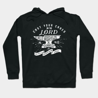 Cast Your Cares On The Lord Christian Tshirt Hoodie